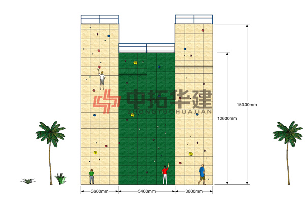 攀岩墙设计建造
