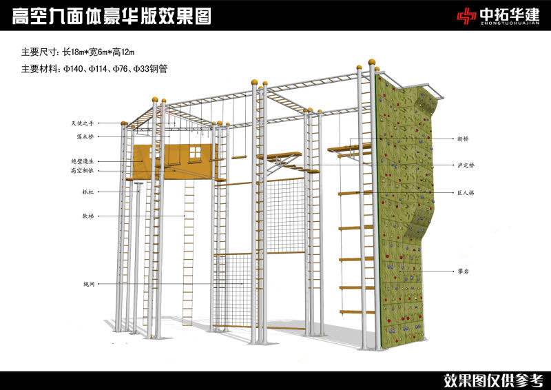 高空九面体豪华版