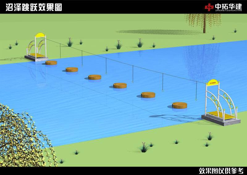 沼泽跳跃效果图